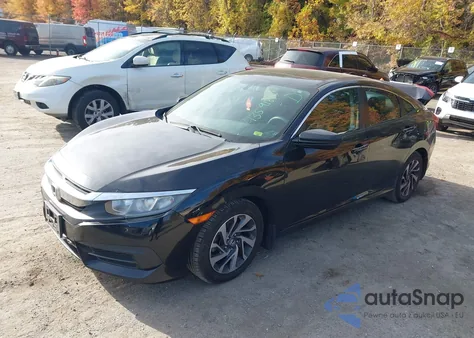 2018 Honda Civic Ex from USA, damaged, VIN 19XFC2F78JE025416
